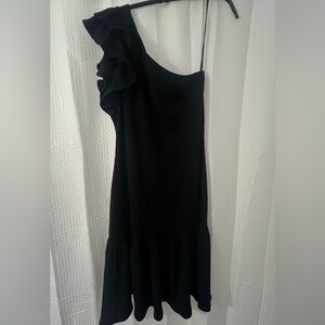 Black One Shoulder Dress